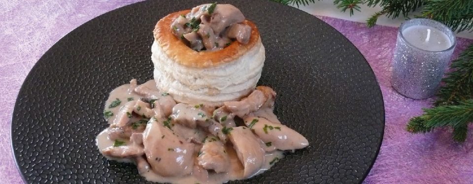 Croustillant de chapon et foie gras