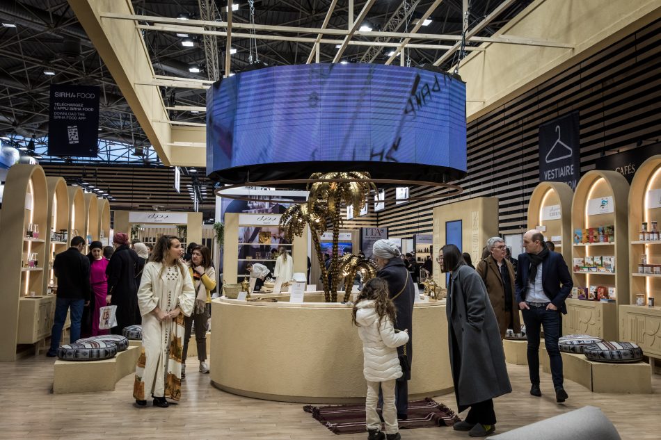 Le pavillon saoudien lors de la dernière édition du Sirha Lyon, en janvier 2023. ©White Mirror