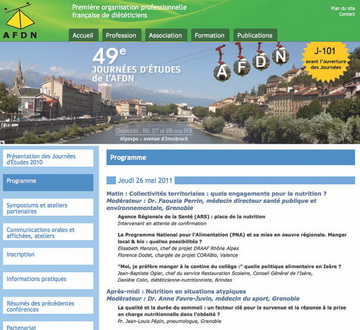 49èmes Journées d’Etudes de l’Afdn en mai à Grenoble