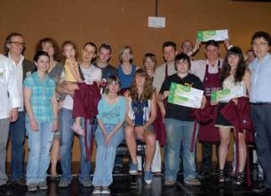 L’équipe de Jonzac remporte le concours «Des Talents, Des Papilles»