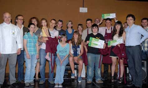 L’équipe de Jonzac remporte le concours «Des Talents, Des Papilles»