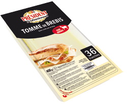 La Tomme de Brebis en tranches par Président Professionnel