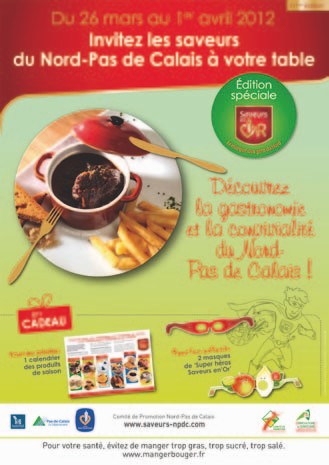 Une semaine avec les produits et spécialités du Nord-Pas-de-Calais