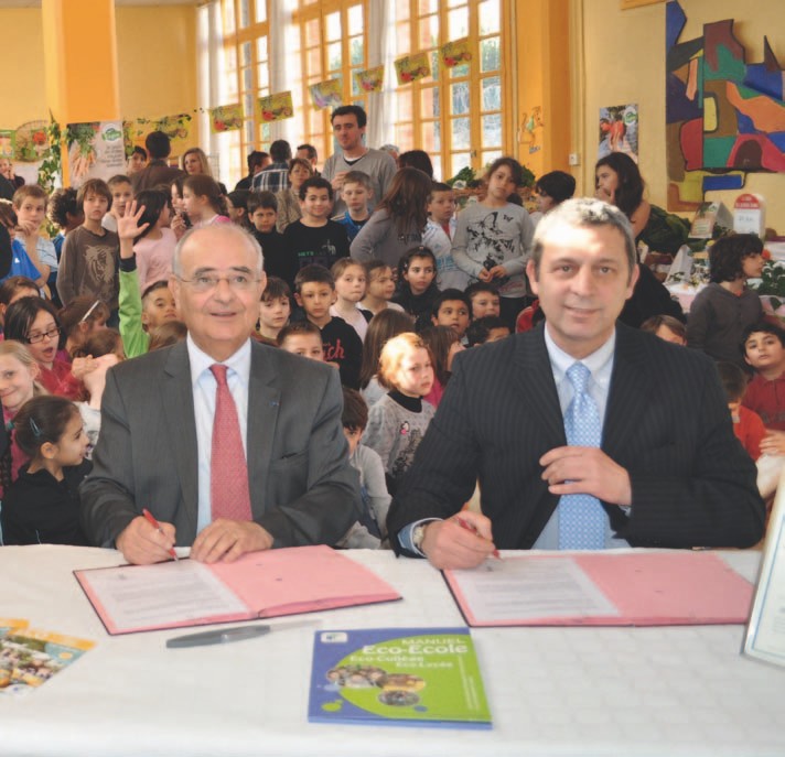 Programme Eco-Ecole, un partenariat qui dure entre Elior et la FEEE
