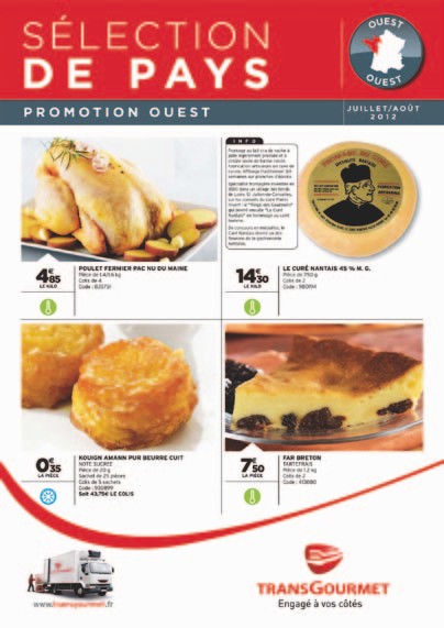 Une offre locale développée avec TransGourmet