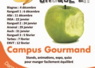 La pomme, un fruit à croquer au Crous de Toulouse