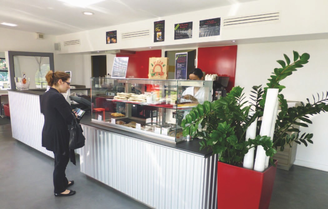 Un potentiel de développement sur un site atypique pour la cafétéria de l’Ilo