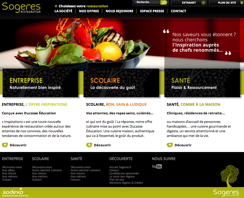 Un nouveau site Internet pour Sogeres