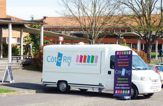 Un food truck pour être au plus près des étudiants toulousains
