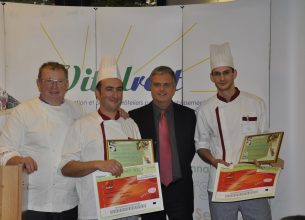 Christophe Artaut et Christophe Marland vainqueurs du concours Vitalchef 2013