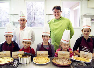 Maelie Guilmineau, très jeune gagnante des Minitoques par Restoria