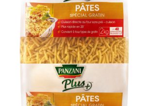Les pâtes spécial gratin par Panzani Plus
