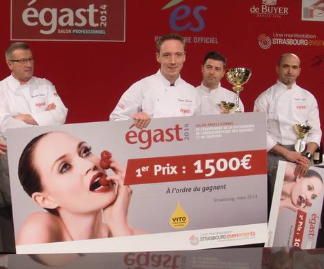 David Hartz remporte le Trophée Egast Chef de restauration collective