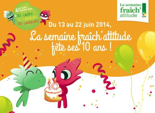La Semaine fraîch’attitude de retour en 2014