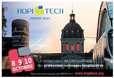 Hopitech 2014 à Angers en octobre