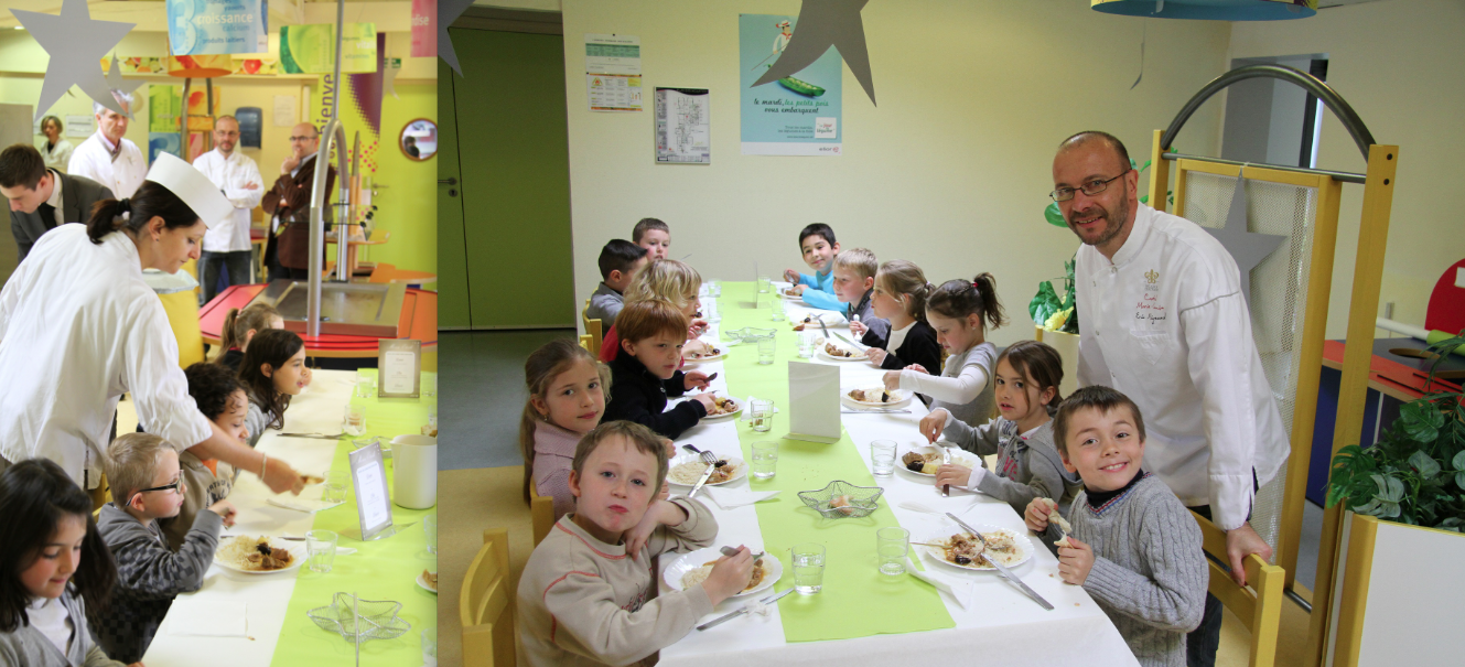 Un repas gastronomique pour les élèves de La Baule avec Elior