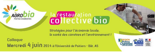 Un colloque sur la restauration collective bio par Agrobio Poitou-Charentes