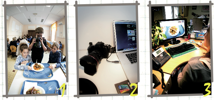 Initiation des enfants aux pratiques numériques avec « 1 Jour 1 Menu 1 Photo »