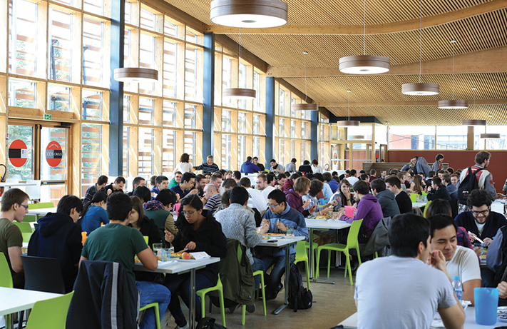 Les étudiants investissent le site moderne du Metz’In