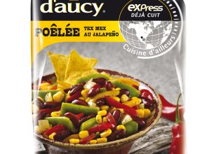 Franc succès pour la nouvelle poêlée Tex-Mex au jalapeño d’aucy Foodservices