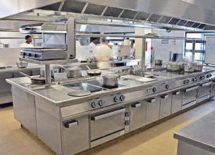 Rééquipement au lycée hôtelier du Château des Coudraies