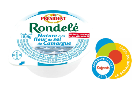 Rondelé Président : une nouvelle recette approuvée par les enfants