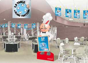 Animations et jeux-concours au menu de l’année 2014/2015 avec Sodexo