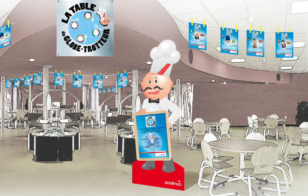 Animations et jeux-concours au menu de l’année 2014/2015 avec Sodexo