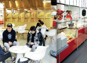 Le P@tio, nouveau concept de restauration universitaire au Crous Nantes