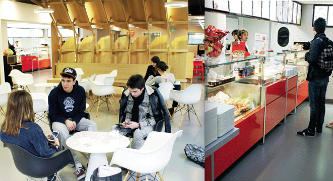 Le P@tio, nouveau concept de restauration universitaire au Crous Nantes