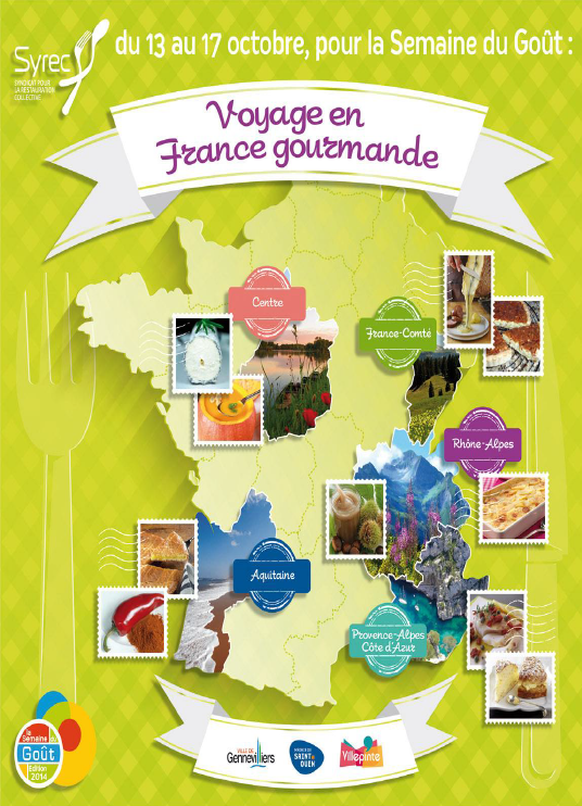 Semaine du  Goût : les terroirs français à l’honneur avec le Syrec