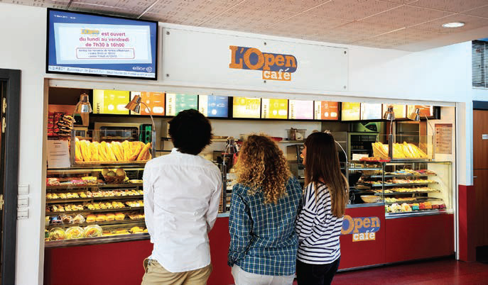 Du choix et une ambiance décontractée à l’Open Café