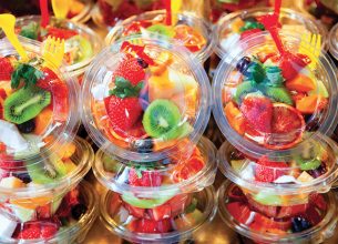 Une restauration express sur place ou à emporter