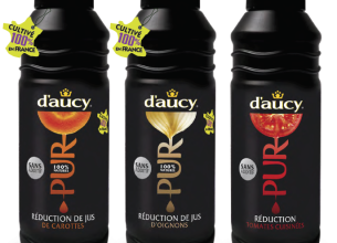 Pur, nouvelle gamme de réductions de jus de légumes par d’aucy