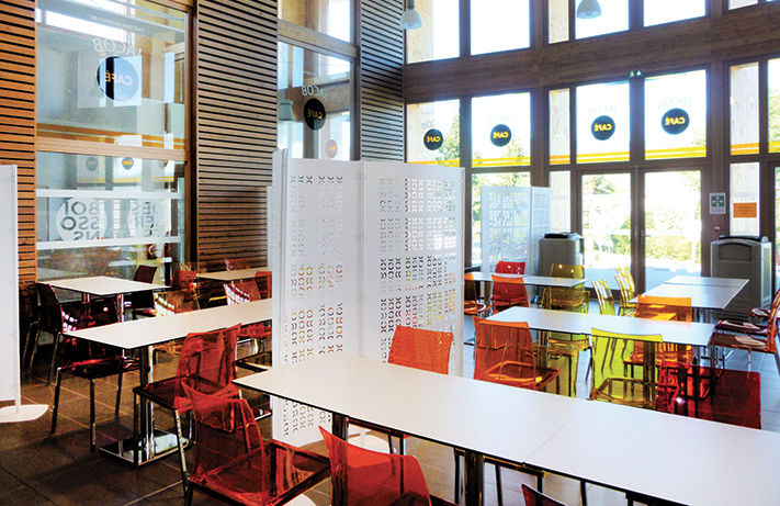 Une cafétéria étudiante au cœur d’un lieu multiservices en Savoie