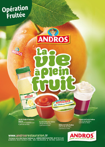 « La Vie à Plein Fruit », opération gourmande par Andros Restauration