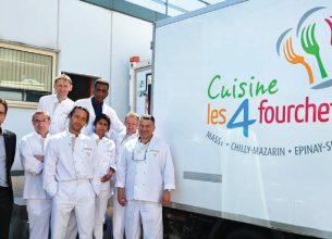 Extension et modernisation en cours à la cuisine centrale Les 4 fourchettes