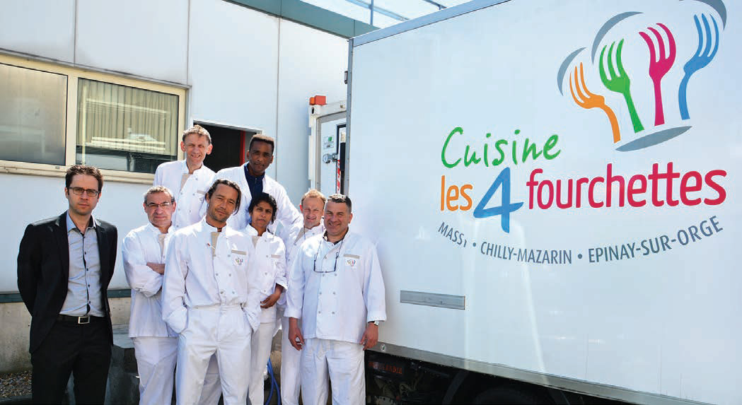 Extension et modernisation en cours à la cuisine centrale Les 4 fourchettes