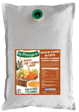 Un nouveau format pratique pour les veloutés La Potagère