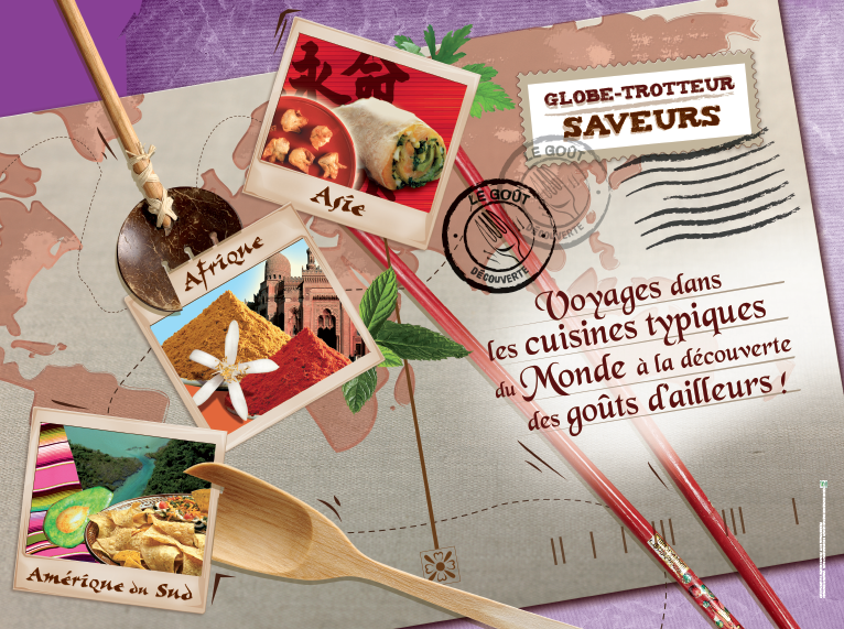 Découvrir la cuisine du monde avec « Globe Trotteur des saveurs » par Scolarest et Medirest