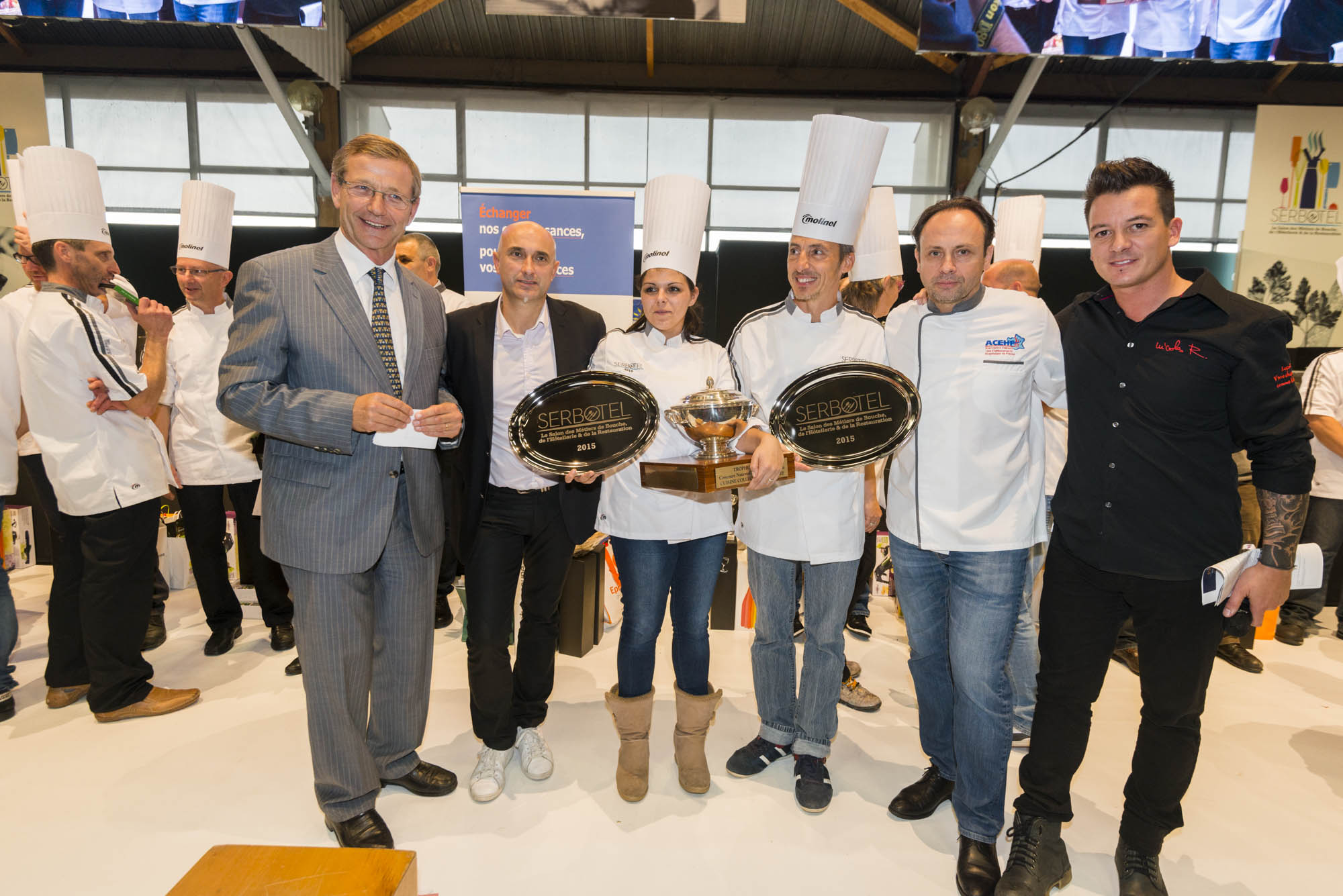 Cyril Cluzan et Alexia Dion remportent le 10ème Trophée National Serbotel de Restauration Collective Autogérée