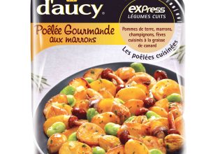 Une nouvelle Poêlée Gourmande aux marrons par d’aucy FoodServices
