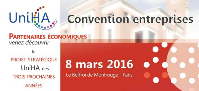 Convention entreprises UniHA en mars à Montrouge
