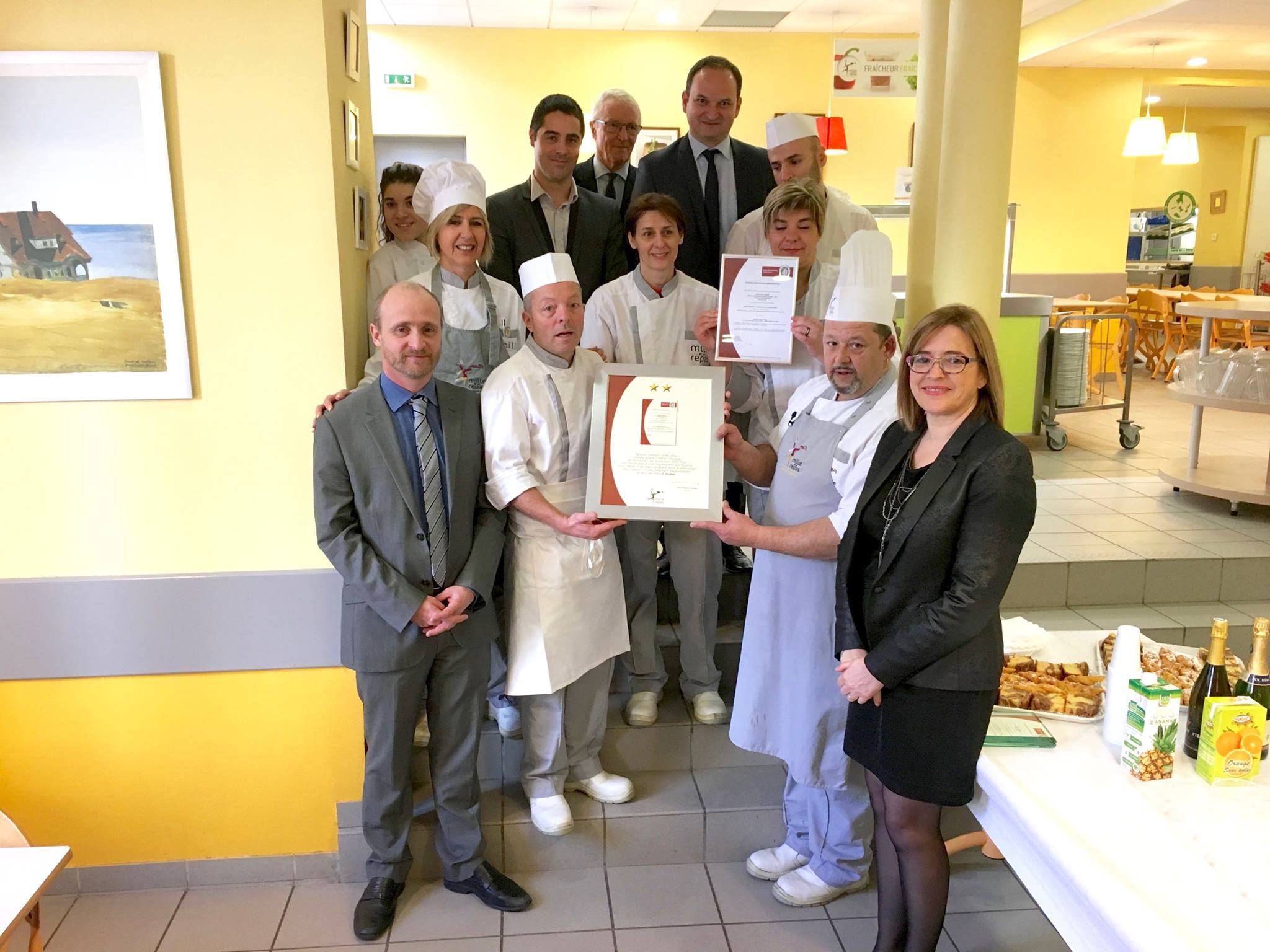 Le restaurant de l’Institution Saint-Paul remporte le Label « Zéro Gaspil’ – Collectivement Responsables