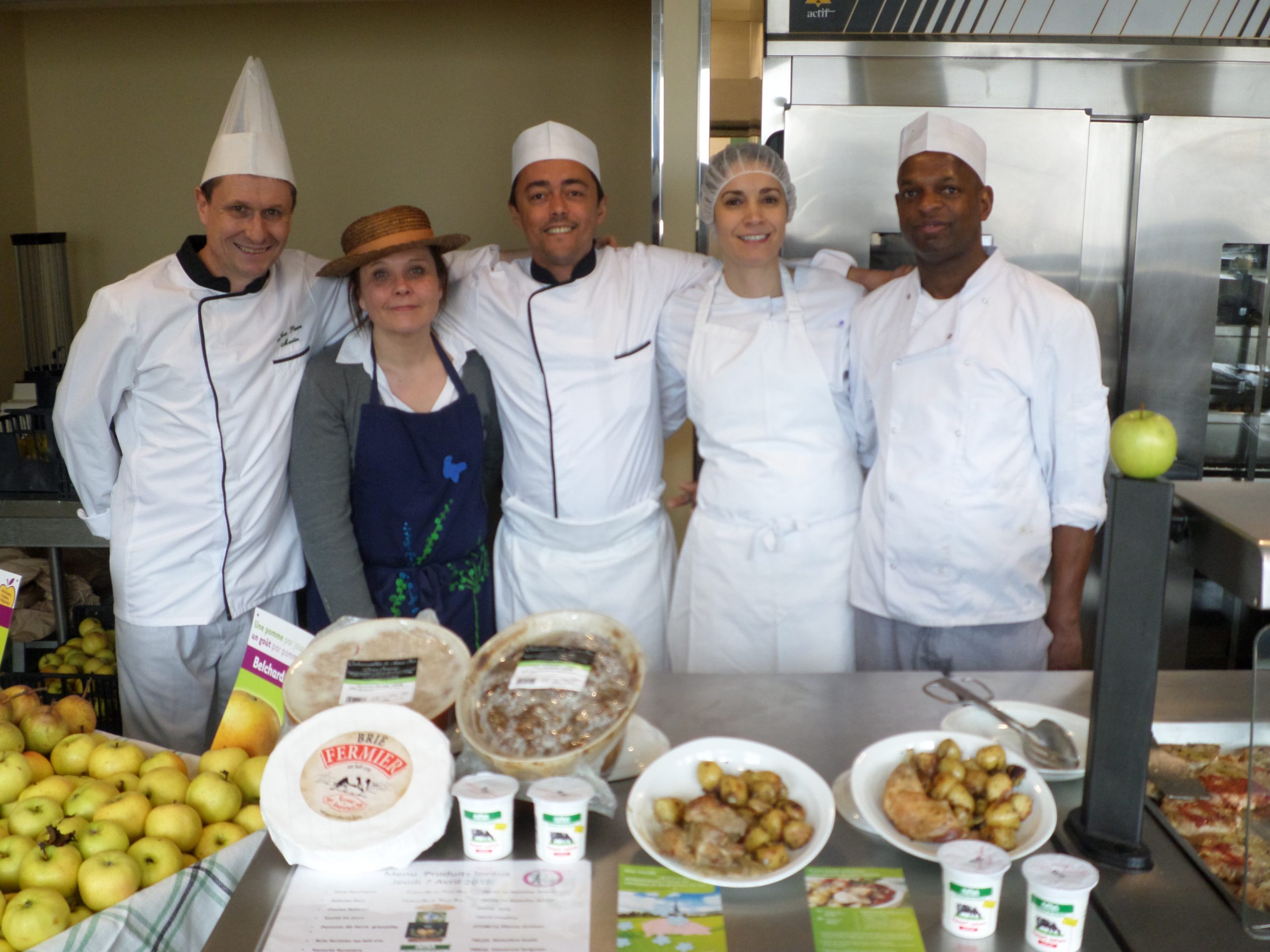 Une restauration toujours plus locale au lycée Jacques Monod avec Jean-Pierre Martin