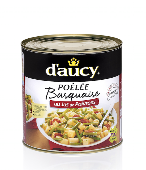 2 recettes inédites de poêlées en conserve par d’Aucy FoodServices