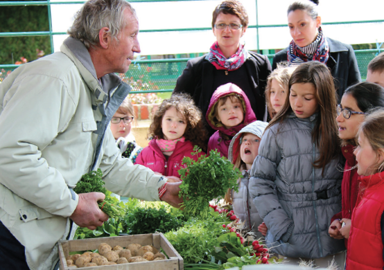 Action et sensibilisation au local avec Dupont Restauration