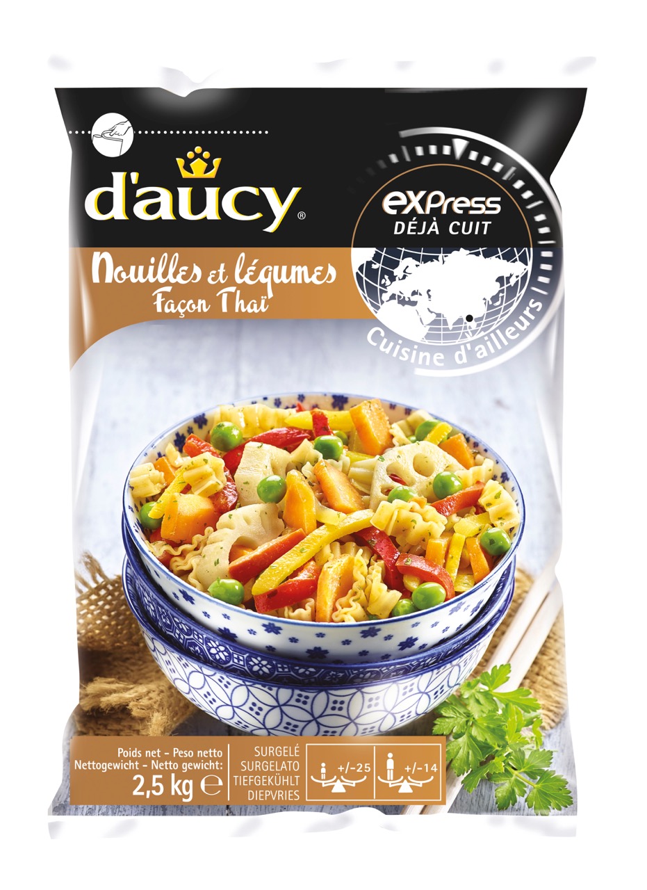 D’aucy FoodServices lance « Nouilles et légumes façon Thaï »