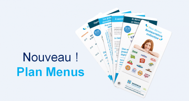 « Plan Menus », nouvel outil pratique en collectivité par Savencia