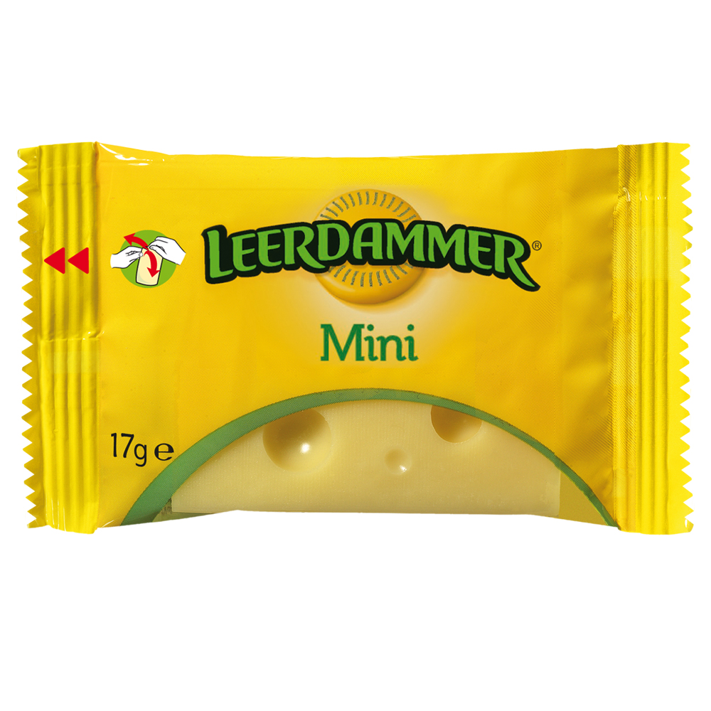Un nouveau Leerdammer Mini 17g par Bel Foodservice